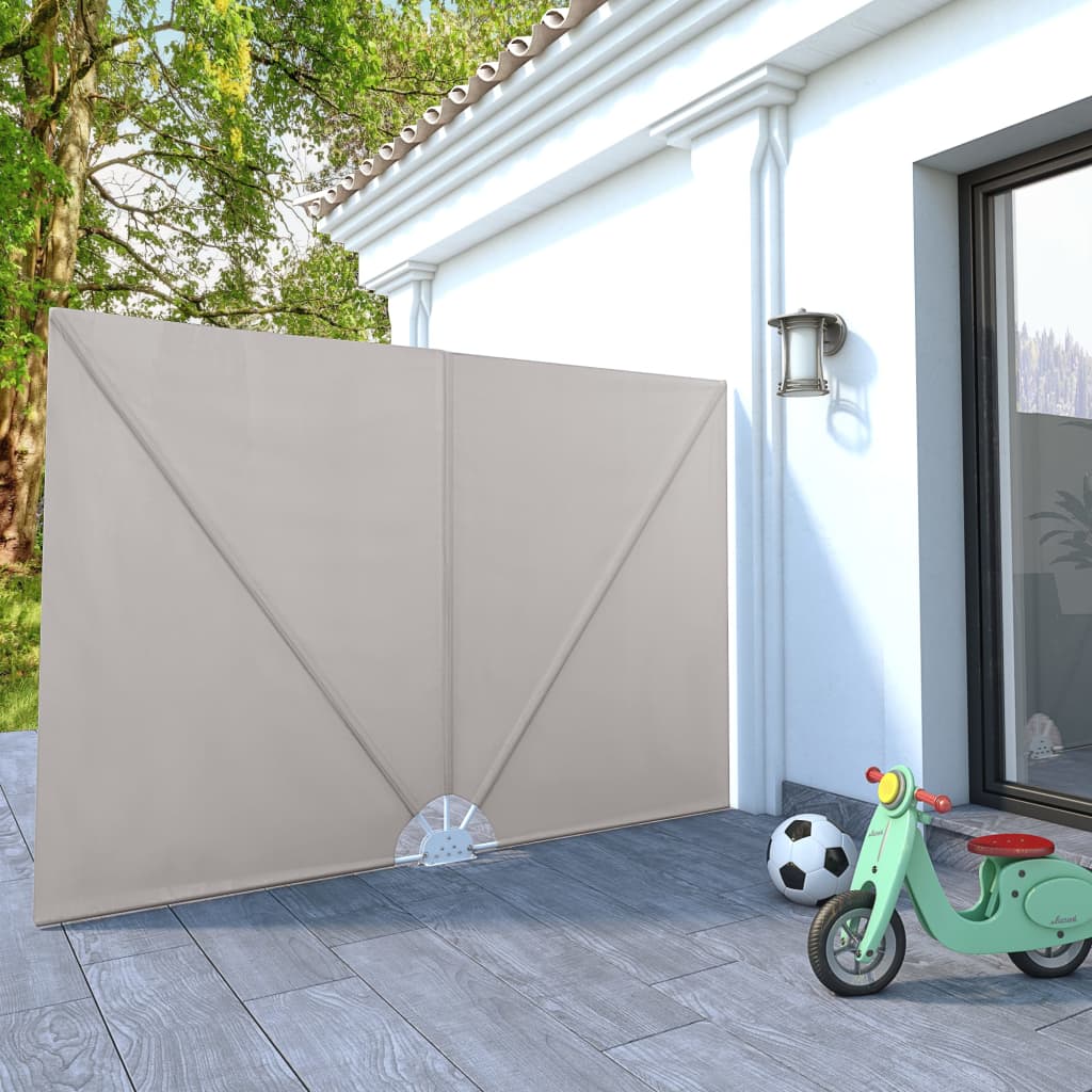 Vidaxx faltbarer Terrassenschirm 240x160 cm creme