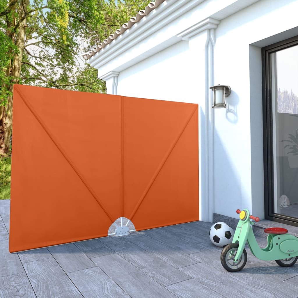 Vidaxx faltbarer Terrassenschirm 240x160 cm terrakottafarben