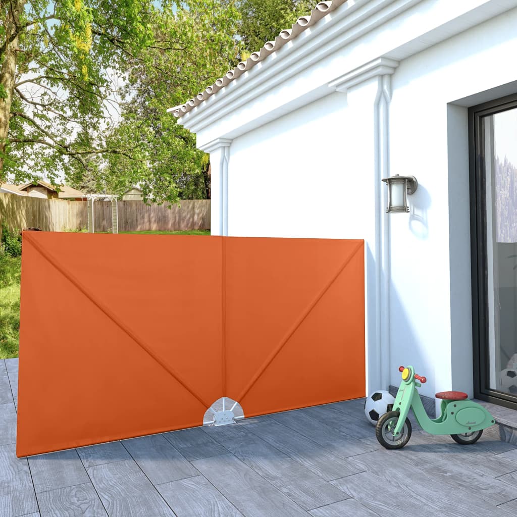 Vidaxx faltbarer Terrassenschirm 300x150 cm terrakottafarben
