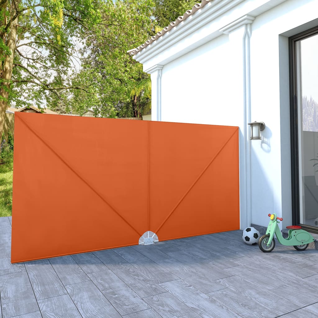 Vidaxx faltbarer Terrassenschirm 400x200 cm terrakottafarben