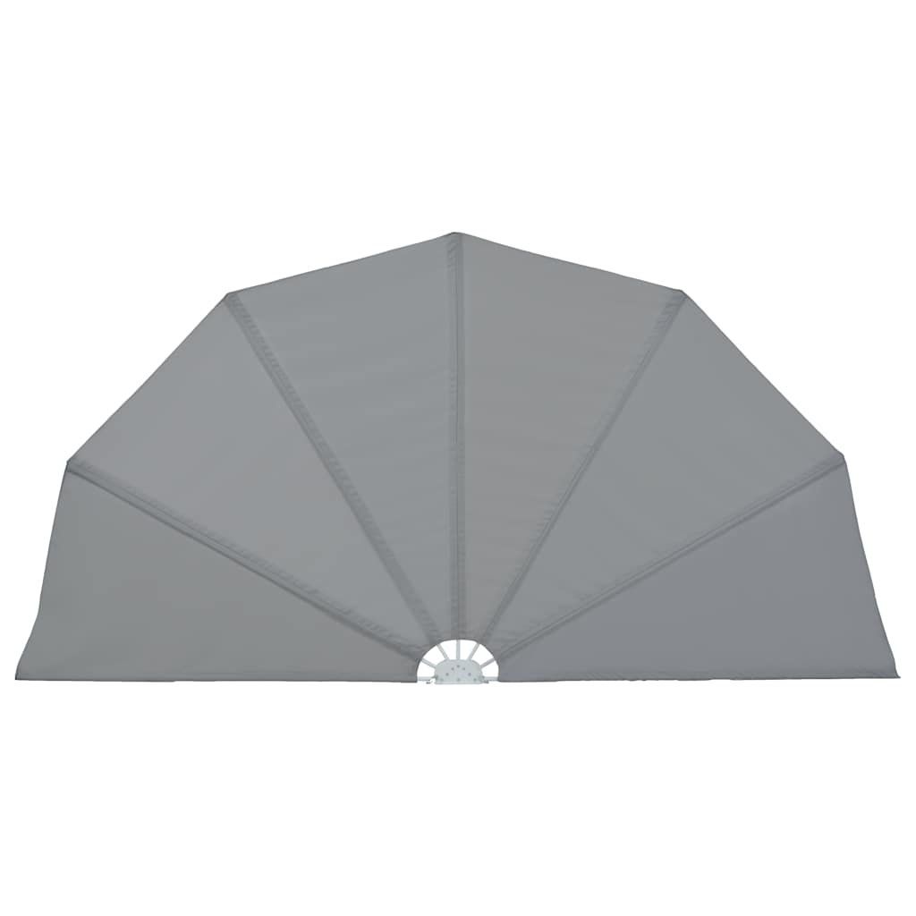 Vidaxx faltbarer Terrassenschirm 160 cm grau