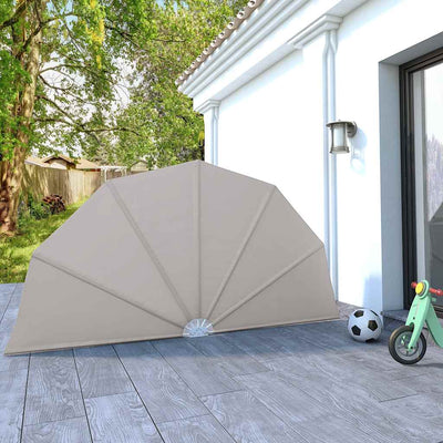 Vidaxx faltbarer Terrassenschirm 160 cm creme