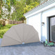 Vidaxx faltbarer Terrassenschirm 200 cm creme