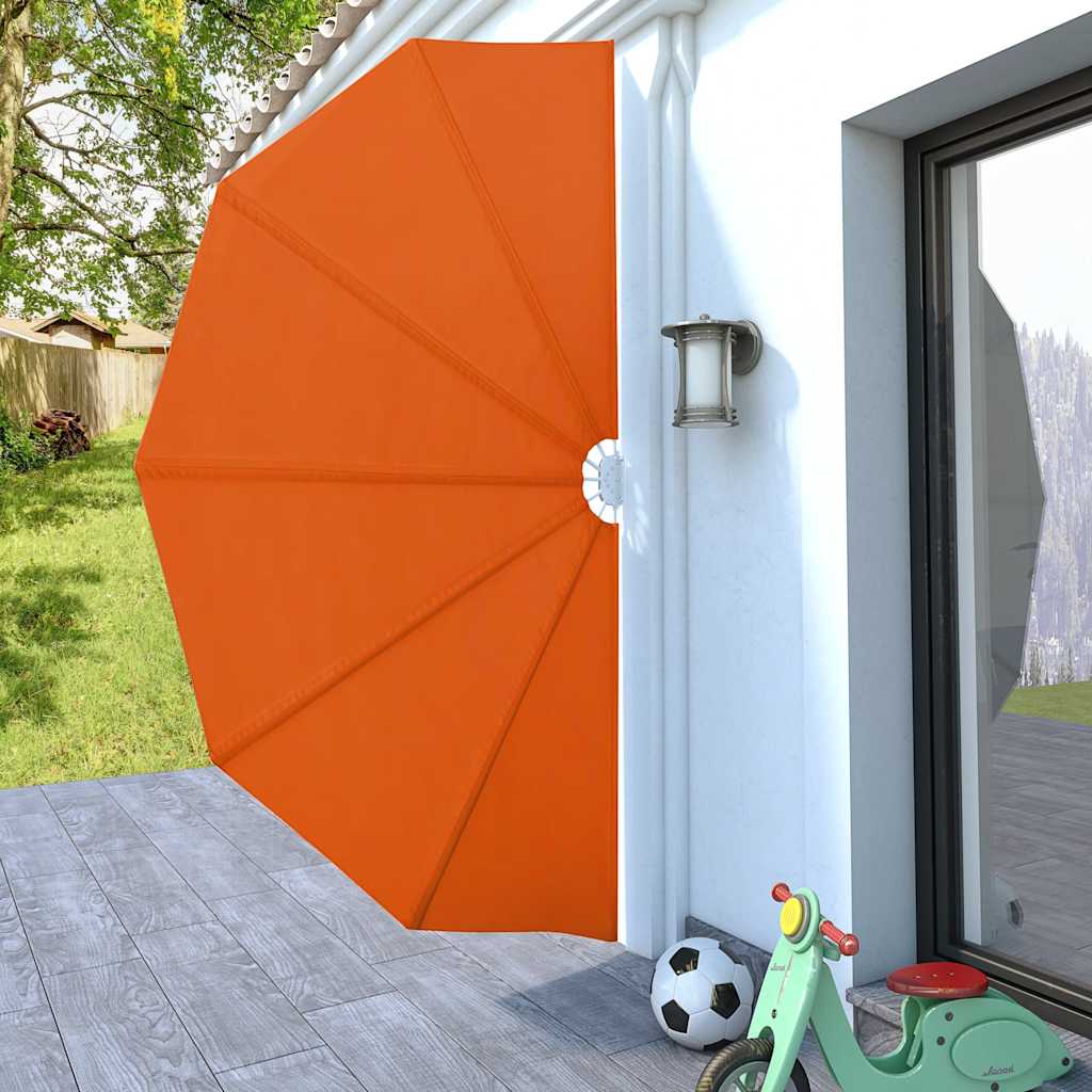 Vidaxx faltbarer Terrassenschirm 160 cm terrakottafarben