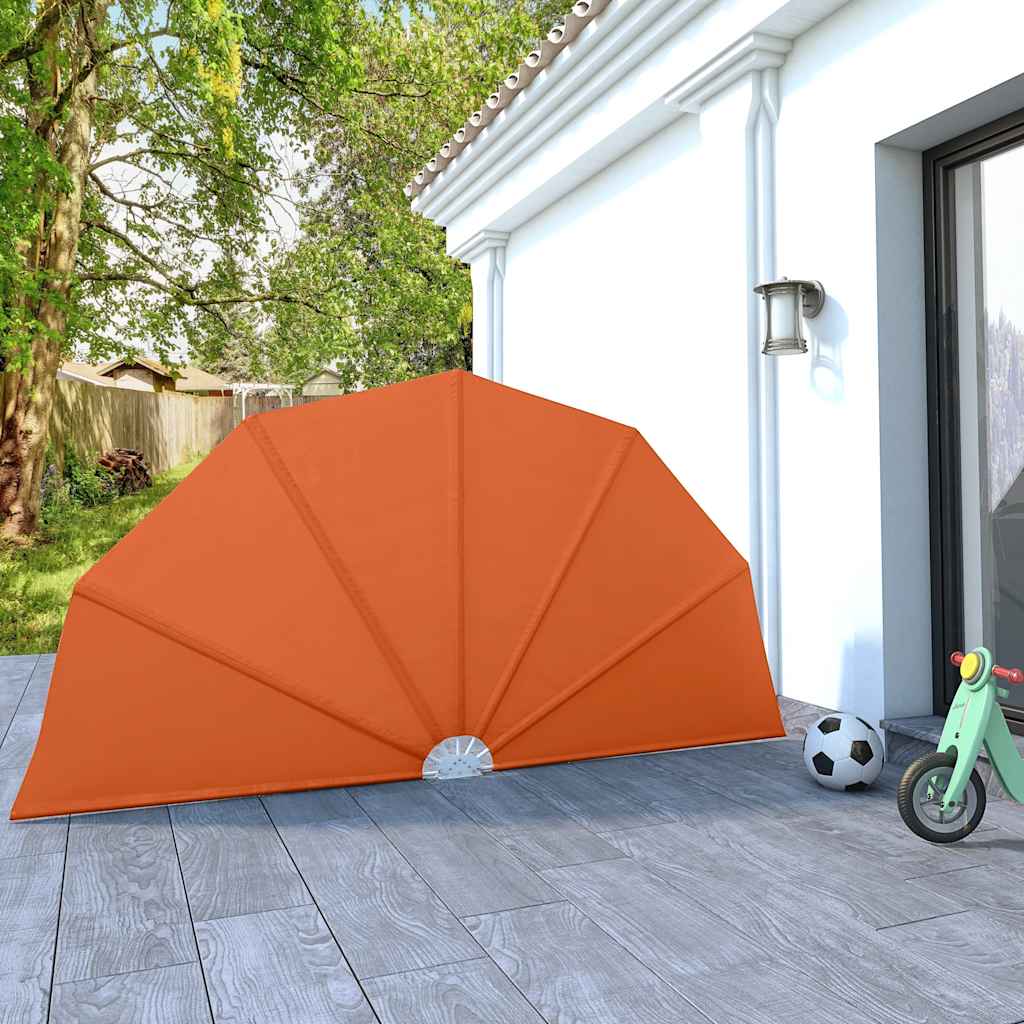 Vidaxx faltbarer Terrassenschirm 160 cm terrakottafarben