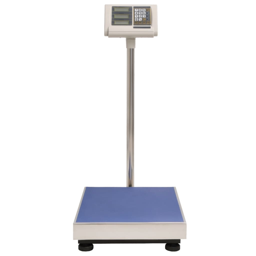VIDAXL Digitale Plattformskala mit wiederaufladbarem Akku 300 kg