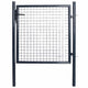 Vidaxl Gaaspoort 85,5x100 cm verzinkter Stahlgrau grau