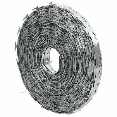 Vidaxl Shaver Mound Wire Concertina 500 m verzinkter Stahl