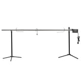 VIDAXL Automatisch -Grill mit Motor 207x45x81 cm Edelstahl - afbeelding 1
