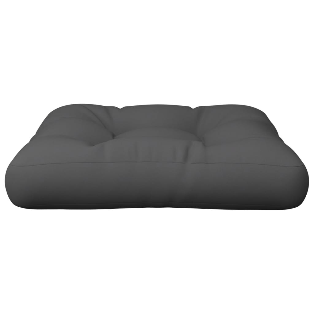 Vidaxl Palettenkissen 58x58x10 cm Stoff grau