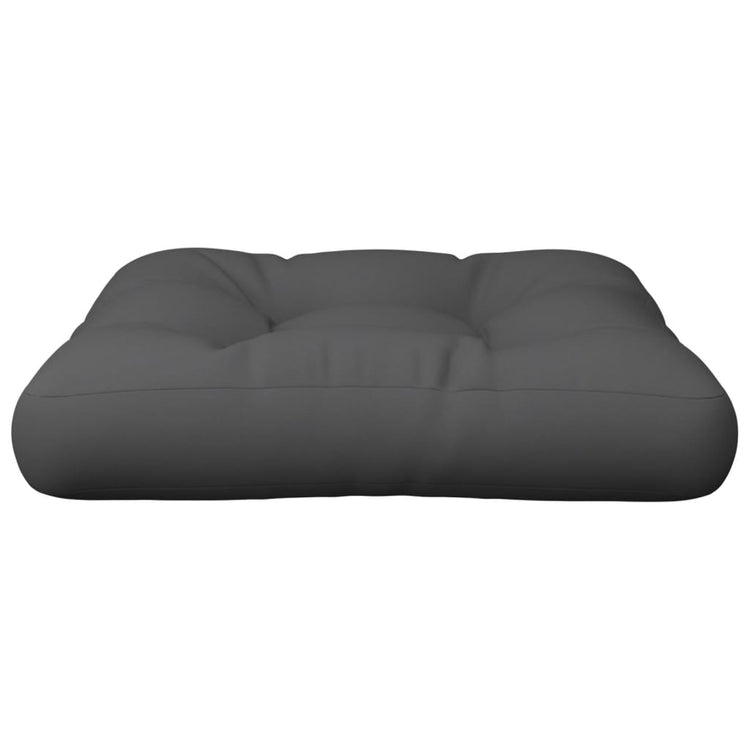 Vidaxl Palettenkissen 58x58x10 cm Stoff grau