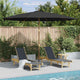 Vidaxl -Parasol mit Holzstange 350 cm Anthrazit