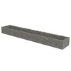 Vidaxl Gabion -Pflanzer erhöhte 540 x 90 x 50 cm verzinkte Stahl