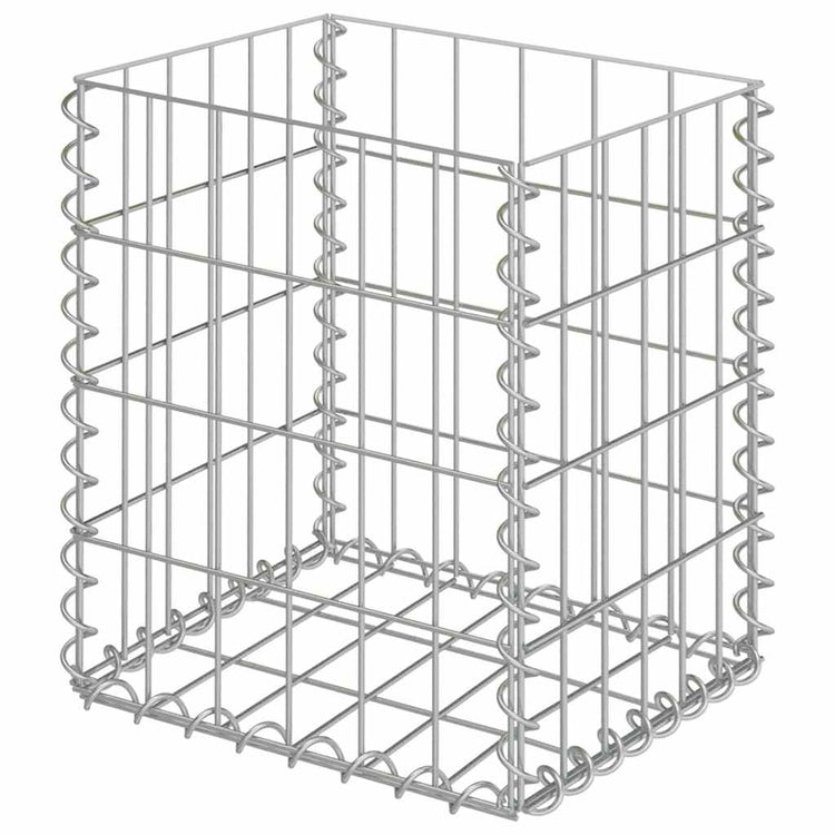 Vidaxx Gabionen 2 Stück 30x30x40 cm verzinkter Stahl