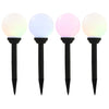 Vidaxl -LED -Solarzlampen um 15 cm RGB 4 STs