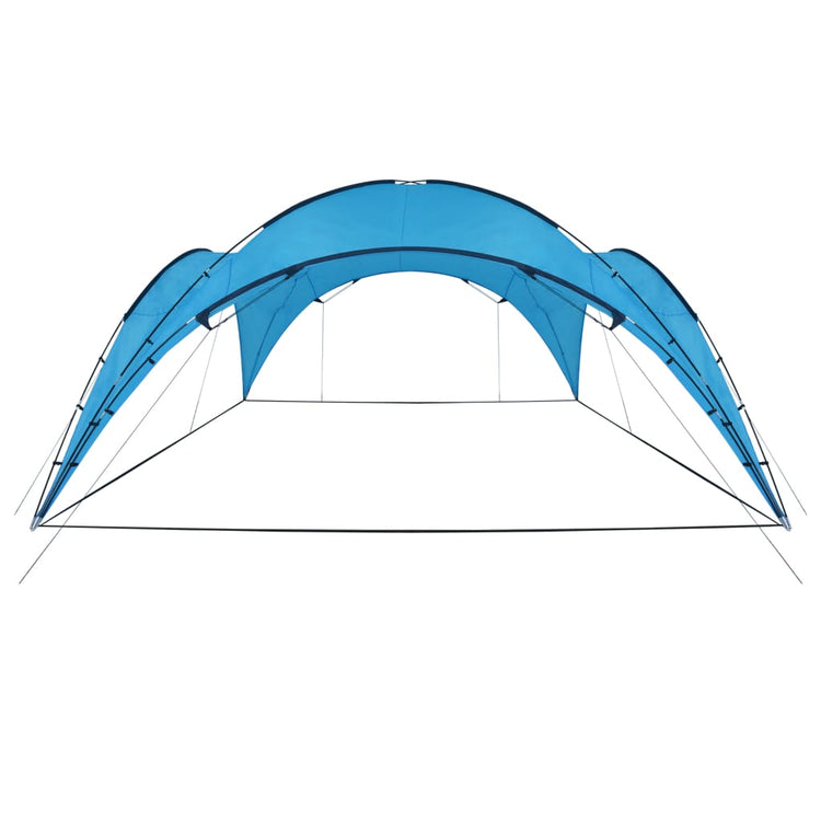 Vidaxl Partytent Boog 450x450x265 cm hellblau