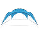 Vidaxl Partytent Boog 450x450x265 cm hellblau