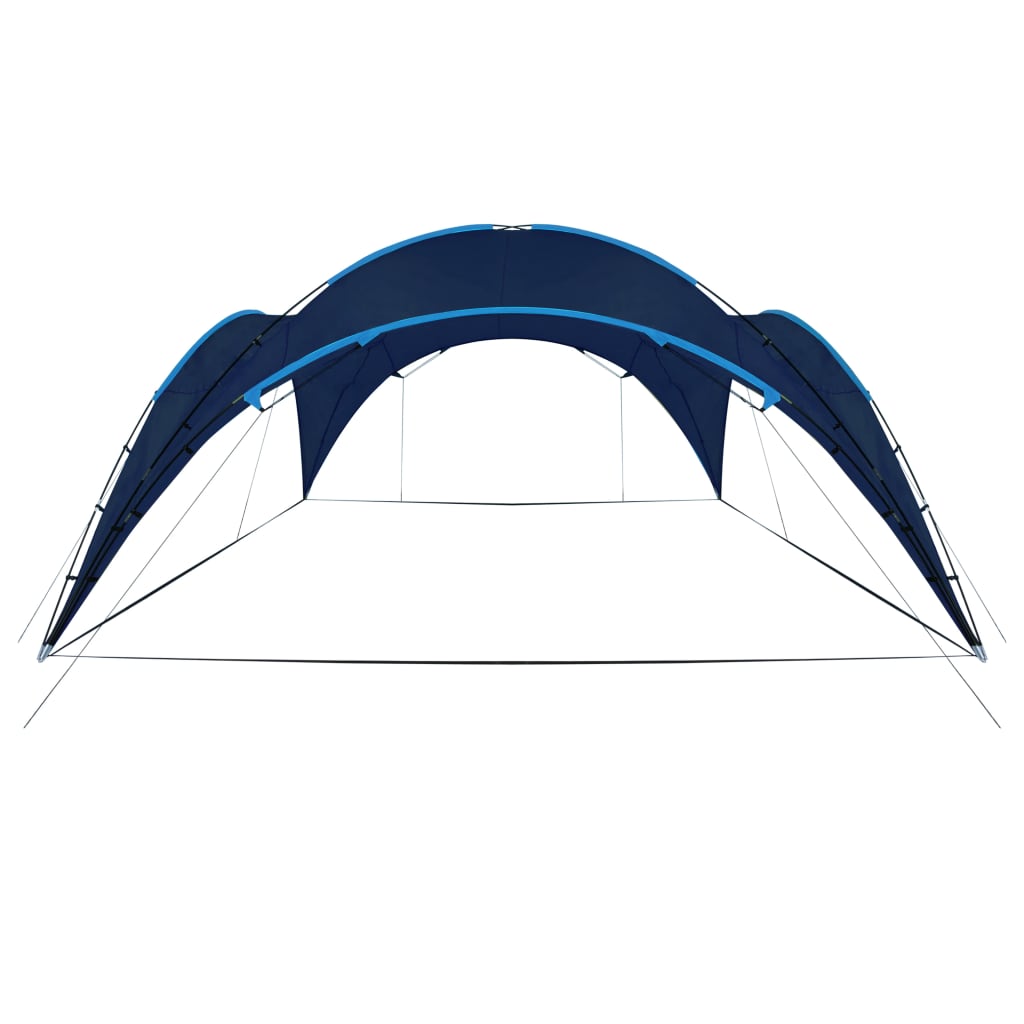 Vidaxl Partytent Boog 450x450x265 cm dunkelblau