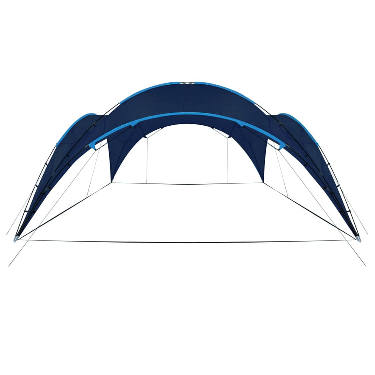 Vidaxl Partytent Boog 450x450x265 cm dunkelblau