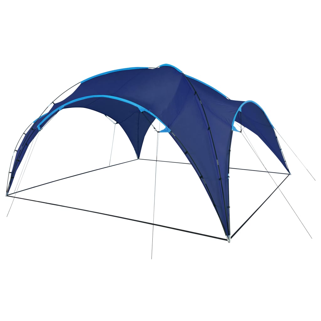 Vidaxl Partytent Boog 450x450x265 cm dunkelblau
