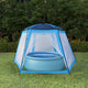 Vidaxl Schwimmbadzelt 500x433x250 cm Stoff blau