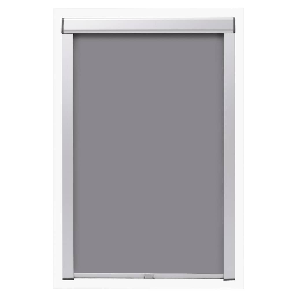 Vidaxl Roller Blind Damming Grey SK08
