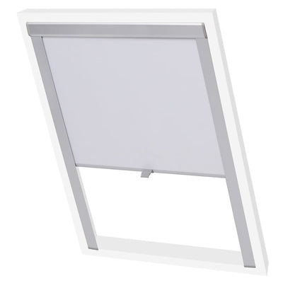 Vidaxl Roller Blind Damming White SK06