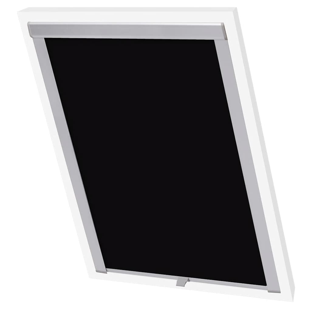 Vidaxl Roller Blind Damming Black CK04