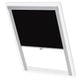 Vidaxl Roller Blind Damming Black FK06