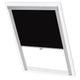 Vidaxl Roller Blind Damming Black Mk08