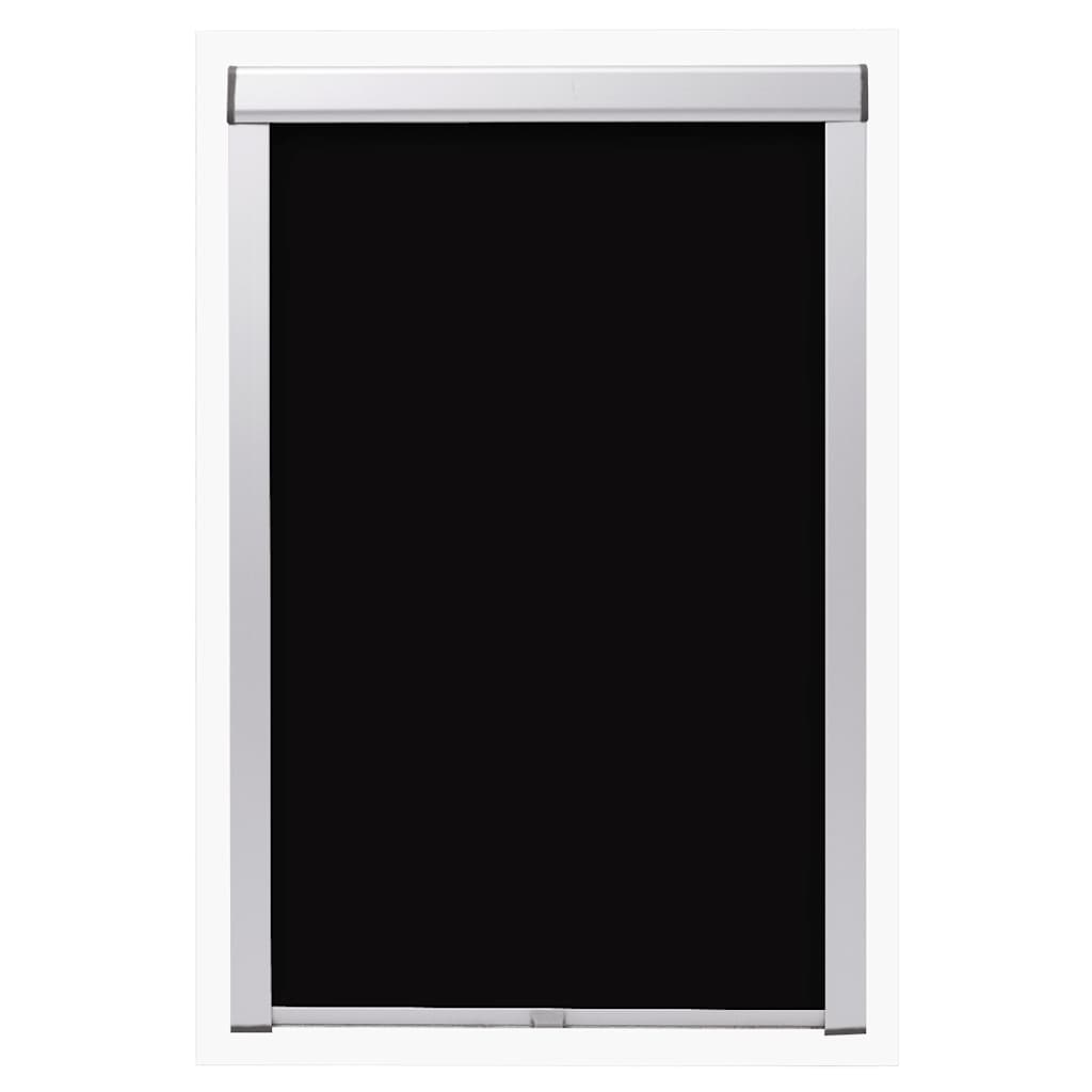 Vidaxl Roller Blind Damming Black PK06