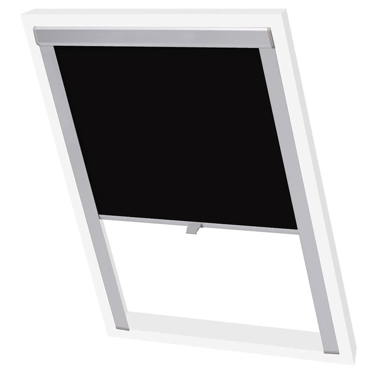 Vidaxl Roller Blind Damming Black SK06