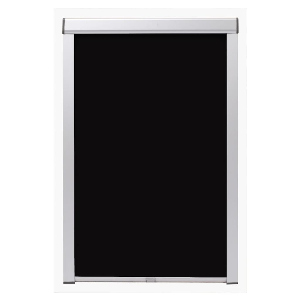 Vidaxl Roller Blind Damming Black SK06