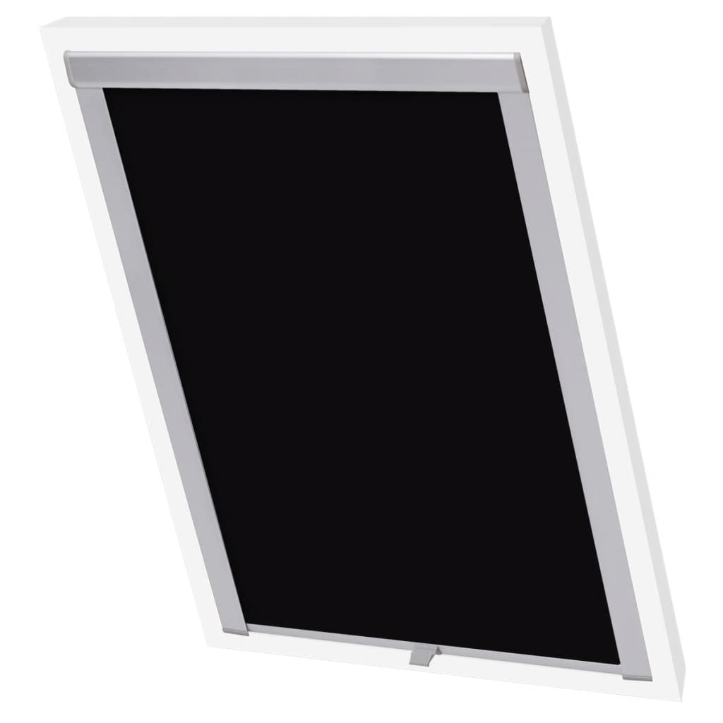 Vidaxl Roller Blind Damming Black SK08