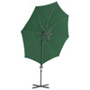 Vidaxl schwimmend Parasol mit Stahlpol 300 cm Grün