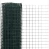Vidaxl -Hühnerdraht 10x0,5 m Stahl mit PVC -Beschichtung grün