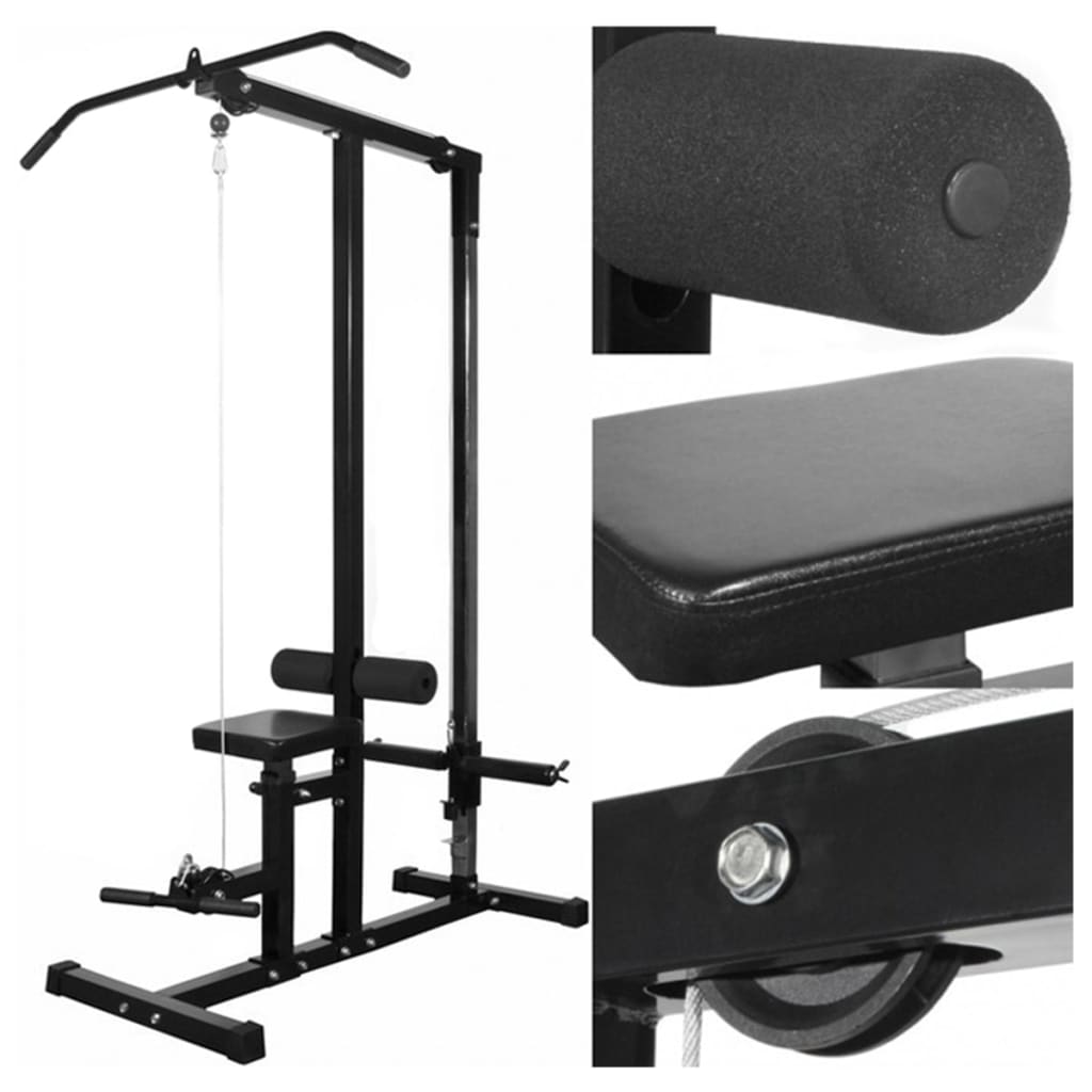 VIDAXL -Power Tower mit Halfter -Set 30,5 kg