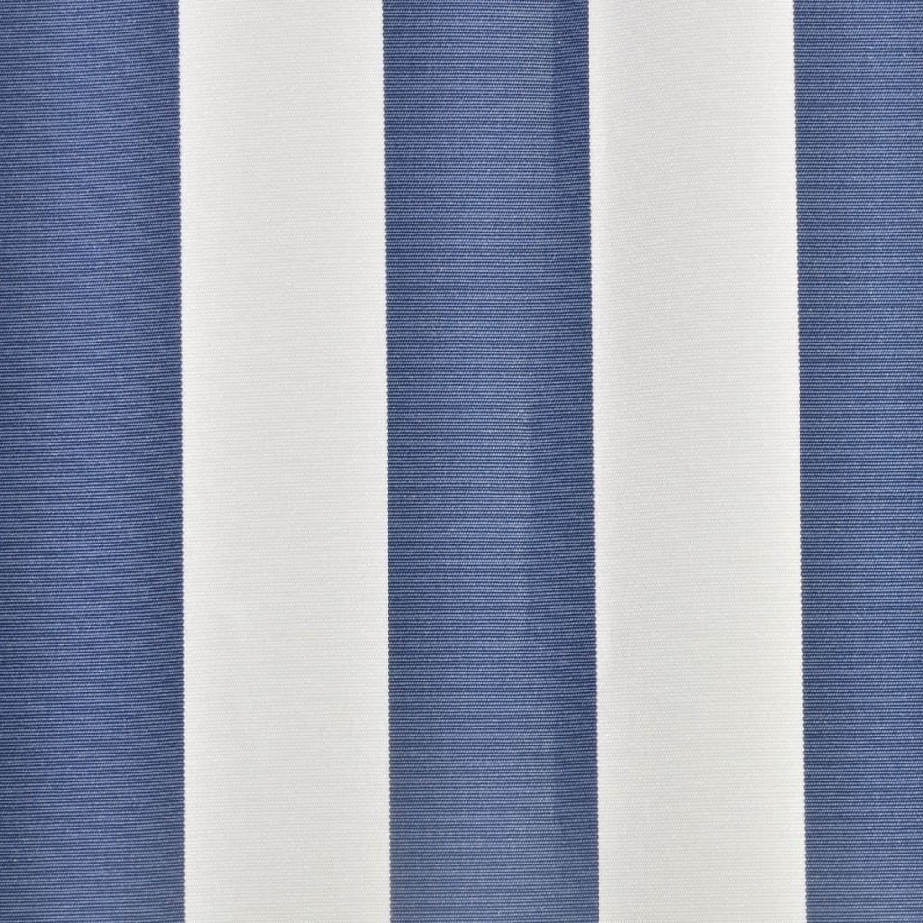 Vidaxl LaFeldoek 350x250 cm Leinwand Blau und Weiß