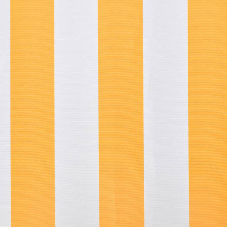 Vidaxl LaFeldoek 350x250 cm Leinwand Orange und Weiß