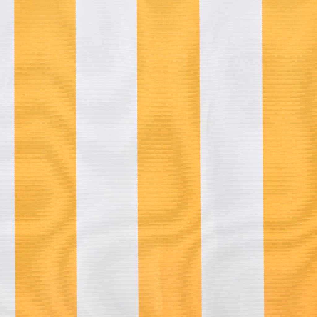 Vidaxl LaFeldoek 450 x 300 cm Leinwand Orange und Weiß