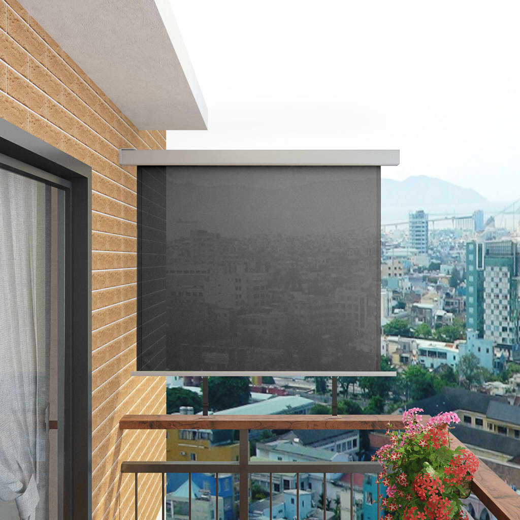 Vidaxl Balkon Bildschirm Multifunktional 150x200 cm Grau