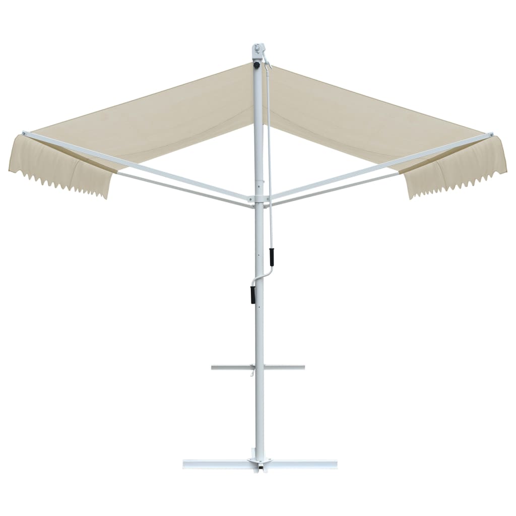 Vidaxl Luifel Abstand 3x3 m Creme