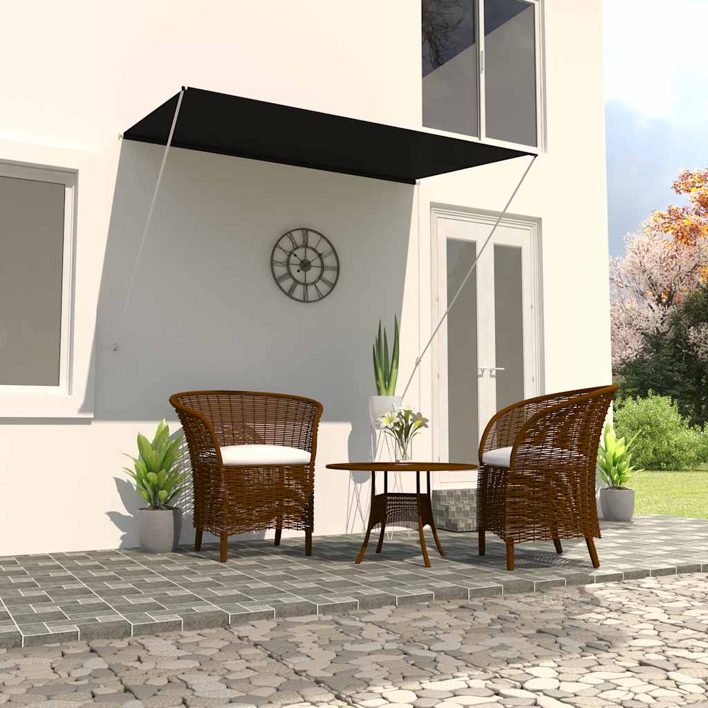 Vidaxl luifel erweiterbar 200x150 cm Anthrazit