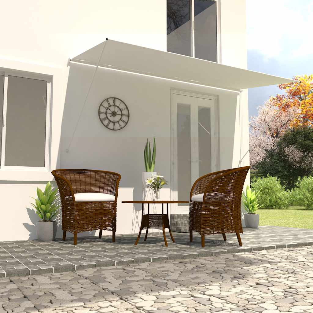 VIDAXL LUIFEL ERFEHLUNG 400X150 cm Sahne