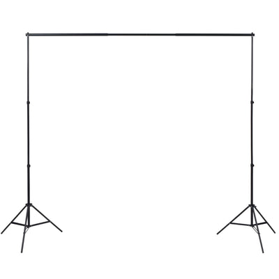 Vidaxl Photo Studio -Set mit 3 Baumwollhintergrund und Rahmen 3x5 m