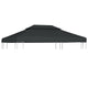 Vidaxl Prieverwak 2-layer 4x3m 310 g m² Anthrazitfarben