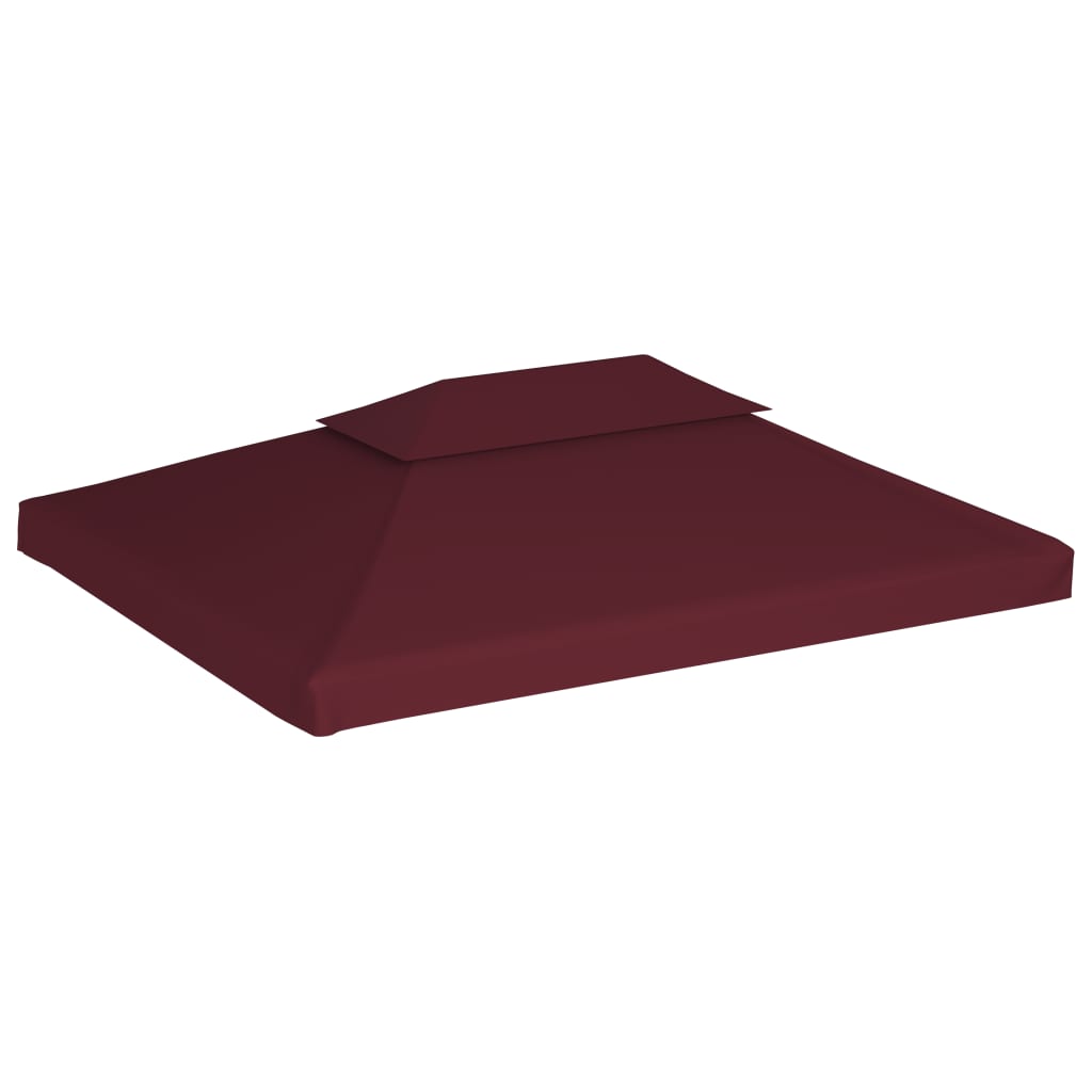 Vidaxl Prieverkak 2-layer 4x3m 310 g m² Bordeaux