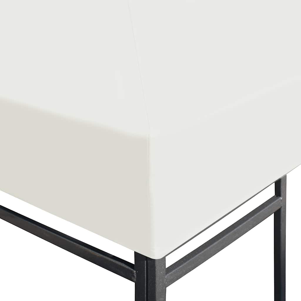 VIDAXL BEISTE RAAKE 310 G M² 3x3 M Creme Weiß