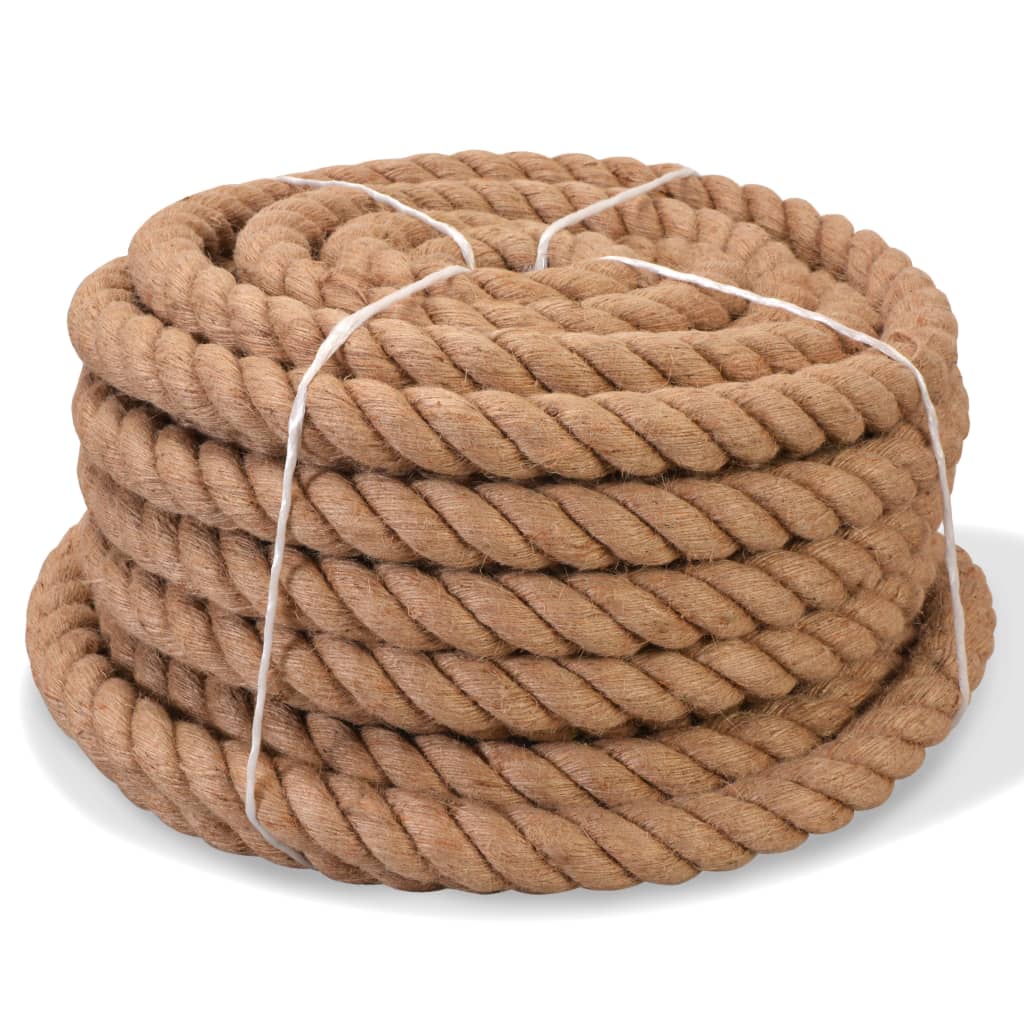 Vidaxl -Seil 30 mm 50 m 100% Jute