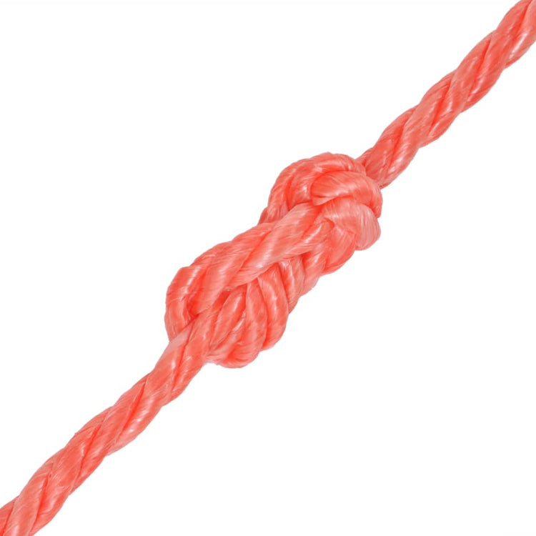 Vidaxl -Seil 14 mm 250 m Polypropylenorange verdreht